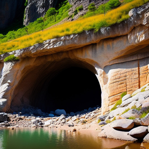Cave entrance